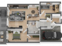 Pachet complet! Apartament spatios 68mp, cu 3 camere, dressi