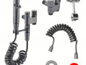 Set de duș tip bideu pentru toaletă, control dublu robinet