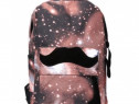 Ghiozdan Galaxie-Mustache,maro sau negru