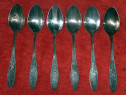 6 linguri aparent din argint
