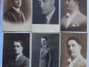 6 fotografii (CP) portrete bărbați, anii 1924-1933
