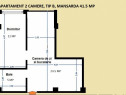 Apartament 2 camere, MANSARDA, Tip B, VISAN