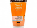 Scrub facial pentru ten predispus la pete, Neutrogena, Clear & Defend