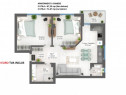 Westside Residence Otopeni, apartament 3 camere, 2 bai