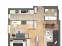 Apartament 3 camere, 63 mp, ansamblu nou, zona Centrala
