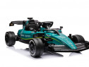 Masinuta electrica Formula 1 Aston Martin 24V, roti moi, scaun tapitat