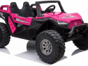 UTV electric pentru 4 copii, Kinderauto Buggy XXL, 500W 24V 14Ah pink