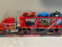 Set 6 Masinute Fulger McQueen și Prietenii + camionul Fulger