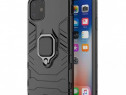 Husa telefon Plastic Apple iPhone 12 Pro 6.1 antishock Black