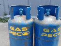 Doua butelii albastre 11kg GAZ PECO pline sigilate PETR