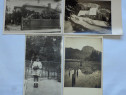 4 fotografii tip CP, vechi, anii 30