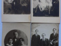 4 fotografii (CP) de familie, perioada interbelică