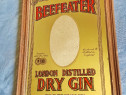 D846-Reclama Dry Gin BEEFEATER London Distilled particulariz