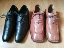 Doua perechi de pantofi din piele naturala, masura44