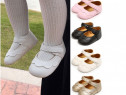Pantofiori bebelus Drool (Culoare: Somon, Marime: 0-6 Luni)