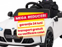 Masinuta Electrica Copii 1-5 Ani Bmw M4 70W,Roti Moi,Scaun piele Alb