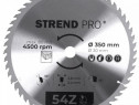 Disc circular, pentru lemn, 54 dinti, 350 mm, Strend Pro