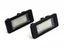 Set 2 bucati lampa LED lumina alba numar inmatriculare pentru BMW