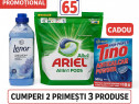 Pachet Ariel Allin1 PODS 65 spălări + Lenor Freshness 32 spalări + CAD