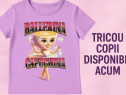 Tricou fetiță „Ballerina Capuchina” – mărimea 5-6 ani, design adorabil