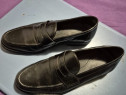 Pantofi barbatesti, piele naturala, purtati, stare buna, marime 42,5