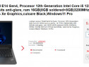 Laptop Lenovo ThinkPad E14 Gen4 Procesor 12th Gen i5 1235U at 4.4GHz