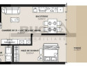 Apartament 2 camere, 44 mp, terasa 25 mp, zona Autogara