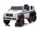 Masinuta electrica Mercedes G63 6x6 210W 12V 10Ah White