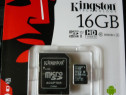 Card memorie microSDHC Kingston 16 GB clasa 10 Taiwan nou
