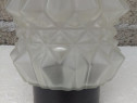 Lampa aplica veche de colectie abajur glob din sticla retro