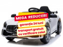 Masinuta Electrica Copii 1-5 Ani Mercedes GTR AMG Big Roti Moi Alb