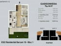 Garsoniera (Gradina) - Tip 02P - EGO Berceni 18 - Bloc 1
