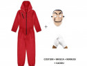 Costum masca 4in1 Casa del Papel Money Heist Fabrica de bani Halloween