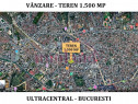Vanzare - teren 1500 mp - Ultracentral - Cismigiu