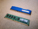 Pachet Kit 8GB RAM DDR3 (2x4GB) Desktop - Kingmax & HyperX Fury Blue