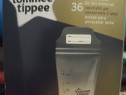 Pungi stocare lapte matern tommee tippee