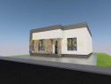 Casa individuala parter - 4 camere 2 bai - teren 469mp
