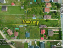 Teren 3000mp stradal cu toate utilitatile 10 minute de Bucur