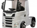 Camion electric pt. copii SCANIA R-SERIES 4x45W 12V 14Ah White