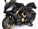 Motocicleta electrica pt. copii, Kinderauto R9, 2x150W, 24V #black
