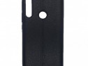 Husa telefon Silicon Huawei P40 Lite E Black Leather