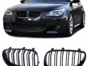 Grile negru lucios BMW 5er E60 E61 (03-10)