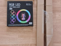 Lampa Led RGB color + trepied - nou sigilat