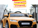 Masinuta electrica pentru copii, Audi TTRS 2x 35W #Yellow