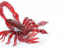 Jucarie interactiva THK, Scorpion cu telecomanda, rosu, 16 cm