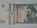 Vand Bancnota 500 lei Brancusi necirculata serie A.0005 filigram fata