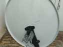 Antena parabolică cu LNB HD cu 4 ieșiri de 80 cm