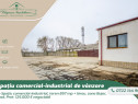 Spațiu comercial-industrial, teren 857 mp + birou, zona Buj