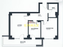 De vanzare apartament cu doua camere in bloc nou, Iasi