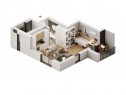 Apartament cu 1,5 camere în Confecții